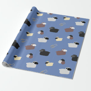 Sheeps & Shears Wrapping Paper