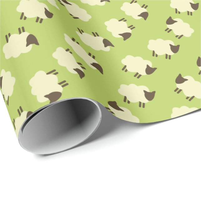 Sheeps Wrapping Paper (Roll Corner)