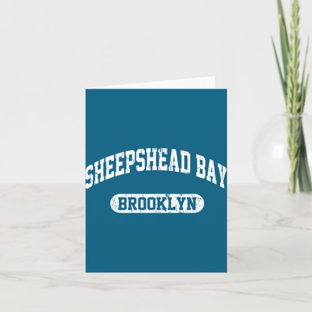 Sheepshead Bay Brooklyn _1  Card (Front)