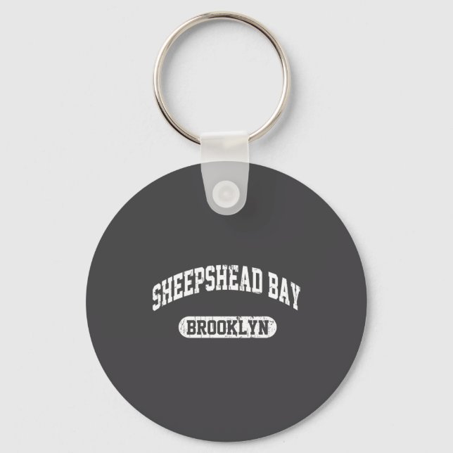 Sheepshead Bay Brooklyn  Keychain (Front)
