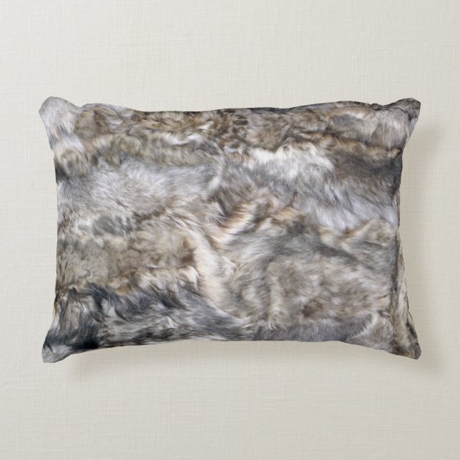 Sheepskin Accent Pillow (Front)