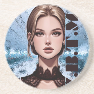 Sheer . Animated Character Design Coaster