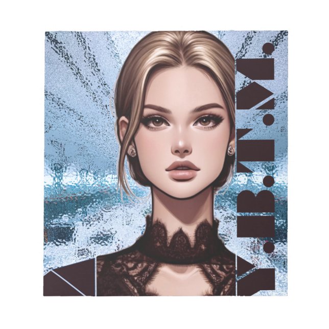 Sheer . Animated Character Design Notepad (Front)