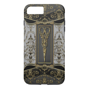 Sheer Hazlehurst Antiqued Scissors VII iPhone 8 Plus/7 Plus Case