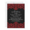 Sheer Red Lace Bridal Shower