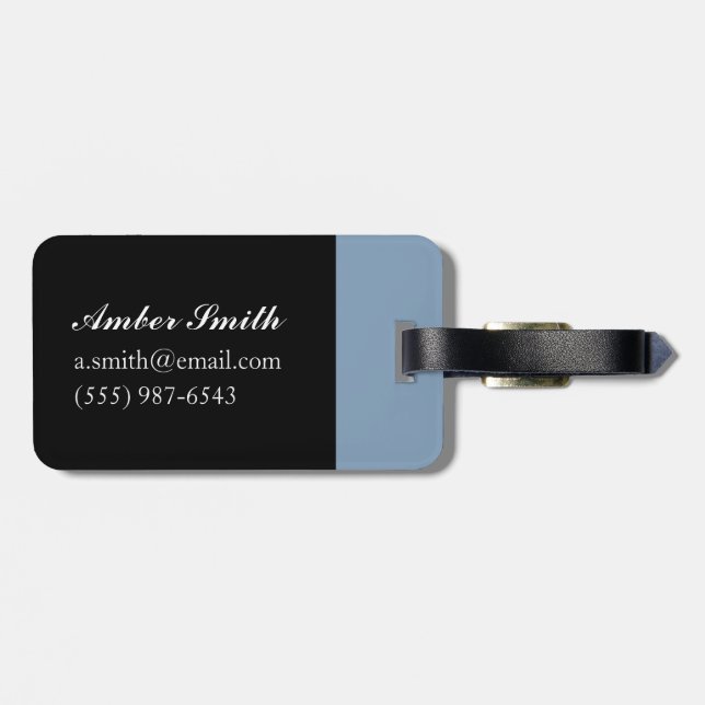Sheer Speed Luggage Tag (Back Horizontal)