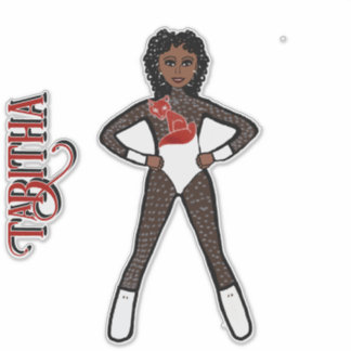 Sheer White Spark Dancer #1 Sticker