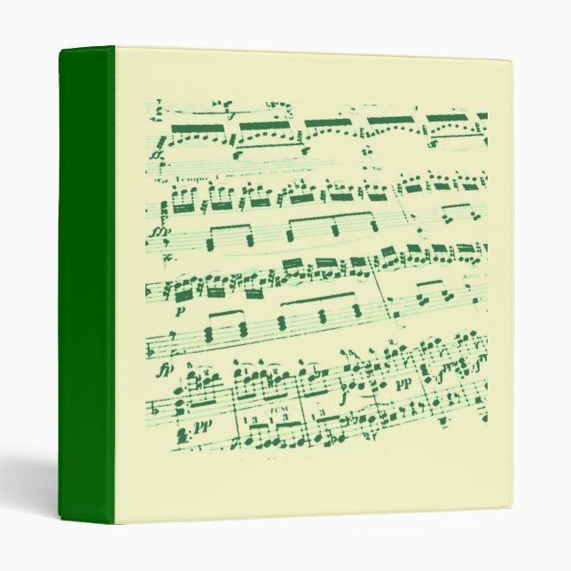 Sheet Music Binder (Front/Spine)