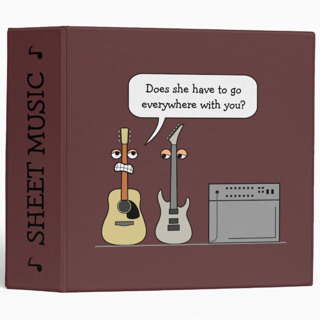 Sheet Music Binder (Front/Spine)