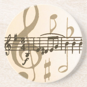 Sheet Music Coaster