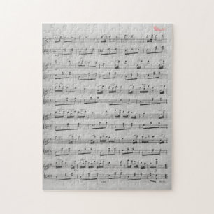 Sheet Music Jigsaw Puzzle