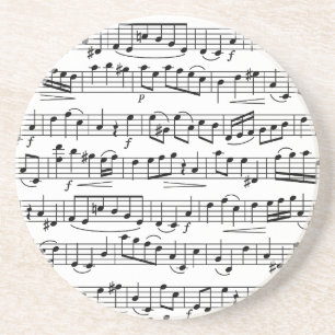 Sheet Music Notes      Coaster