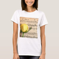Sheet Music Yellow Rose