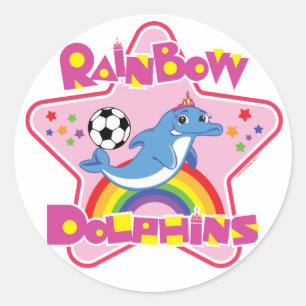 Sheet of 6 Classic 3" Round Stickers