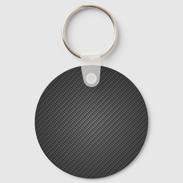 Sheet Of Carbon Fibre Texture Keychain (Front)
