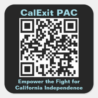 Sheet of six 3 inch, square stickers. sticker