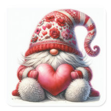 Sheet Set of Gnome Love Stickers