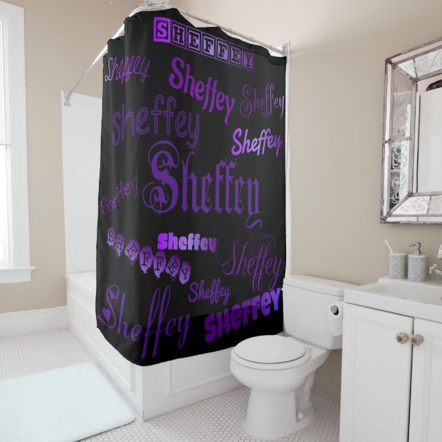 Sheffey Purple Fonts (In Situ)