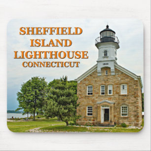 Sheffield Island Lighthouse, Connecticut Mouse Pad