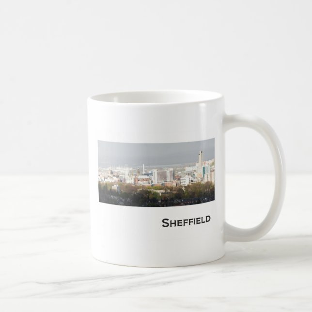 Sheffield Landscape picture Coffee Mug (Right)