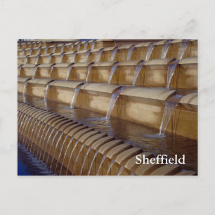 Sheffield Sheaf Square Postcard