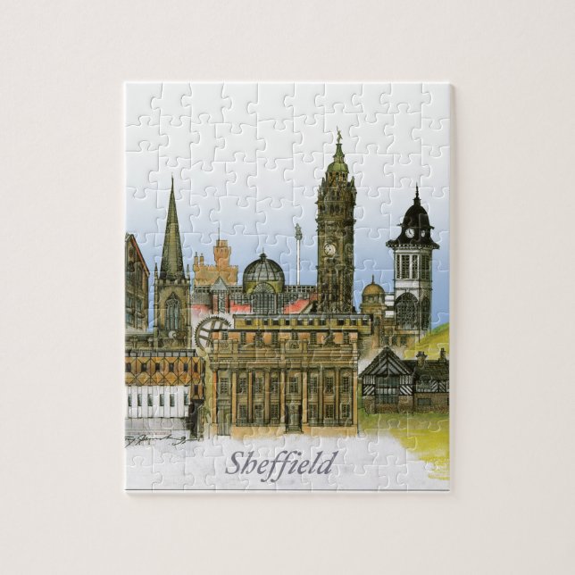 sheffield - south yorkshire, tony fernandes jigsaw puzzle (Vertical)