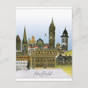 sheffield - south yorkshire, tony fernandes postcard