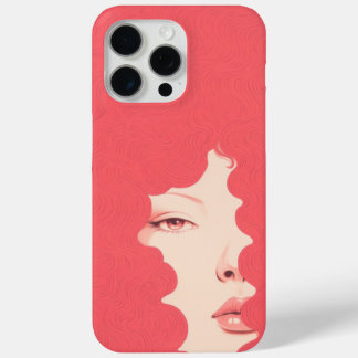 Sheik Veil of Pink Waves Woman Revealed  iPhone 15 Pro Max Case