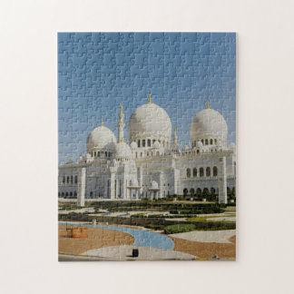 Sheikh Zayed Grand Mosque,Abu Dhabi Jigsaw Puzzle