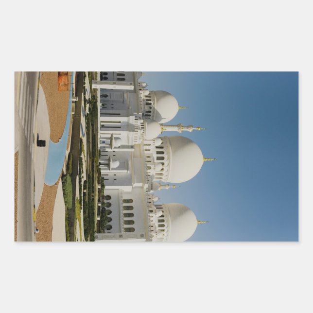Sheikh Zayed Grand Mosque,Abu Dhabi Sticker (Front)