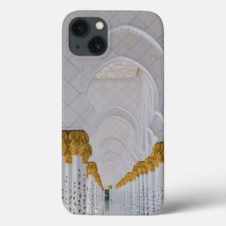 Sheikh Zayed Grand Mosque columns,Abu Dhabi iPhone 13 Case
