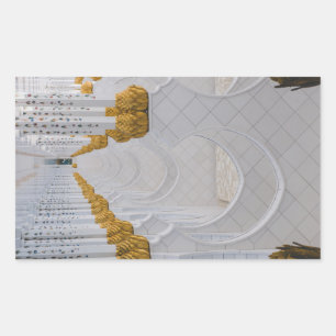 Sheikh Zayed Grand Mosque columns,Abu Dhabi Sticker