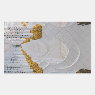 Sheikh Zayed Grand Mosque columns,Abu Dhabi Sticker