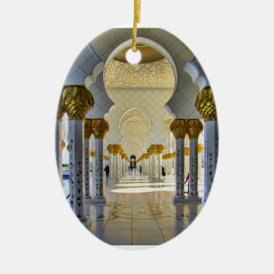 Sheikh Zayed Grand Mosque Corridor Ceramic Ornament