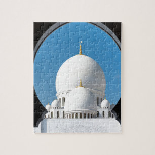 Sheikh Zayed mosque 2 Jigsaw Puzzle