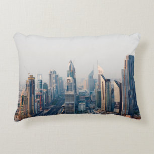 Sheikh Zayed Road Decorative Pillow