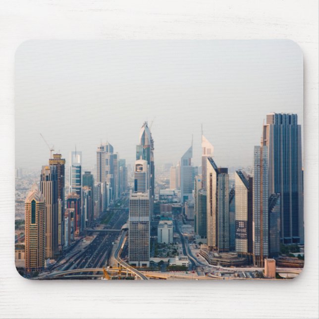 Sheikh Zayed Road Mouse Pad (Front)