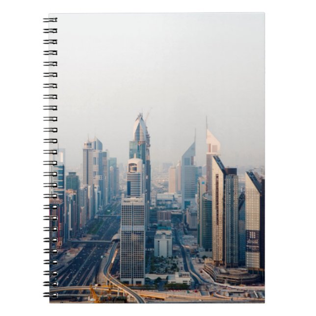 Sheikh Zayed Road Notebook (Front)