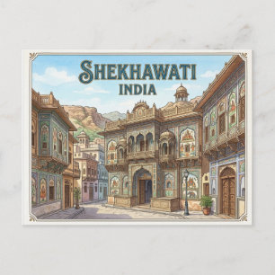 Shekhawati India Travel Postcard