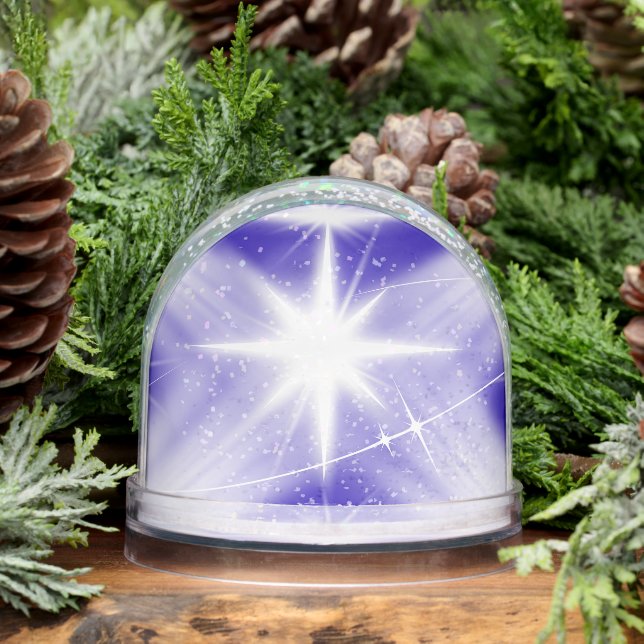Shekinah Glory Star Star Globe des neiges (Hiver)
