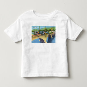 Shelburne Falls Bridge of Flowers Toddler T-shirt