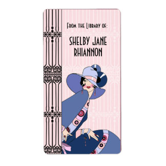 Shelby, 1930s Lady in Pink and Blue