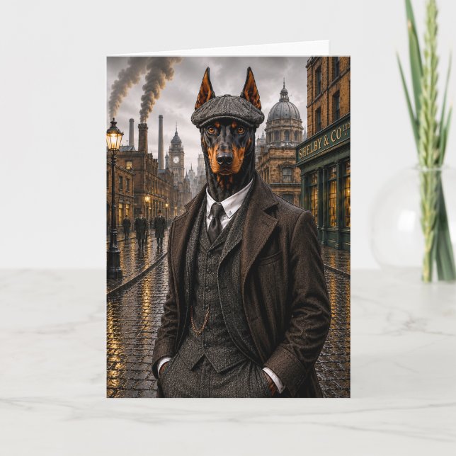 Shelby Co. Doberman Card (Front)