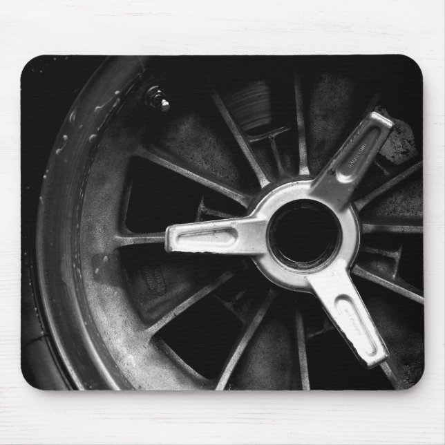 Shelby Cobra Halibrand Wheel Mouse Pad (Front)