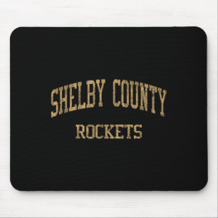 Shelby County High School Hs Shelbyville Ky Vintag Mouse Pad