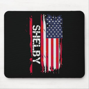 Shelby Flag America Mouse Pad