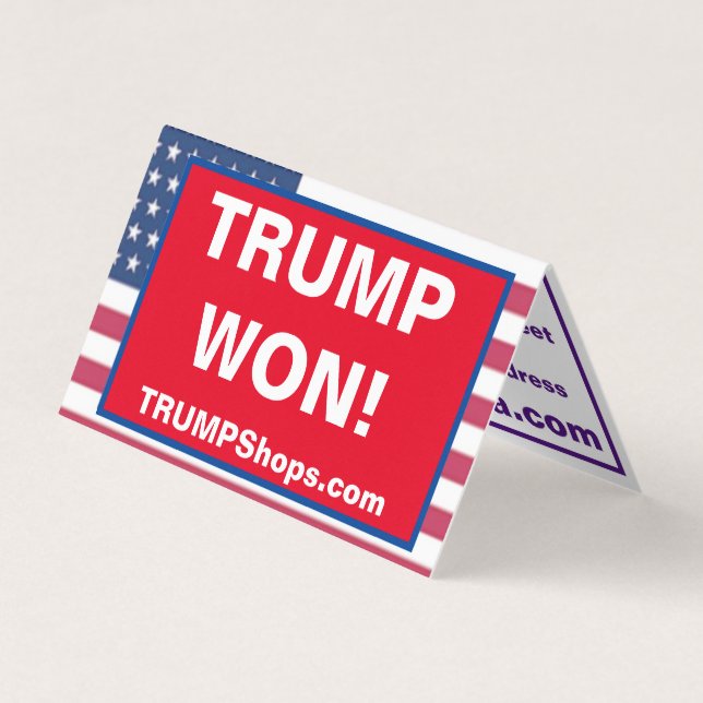 Shelby Folded Business Card (Front)