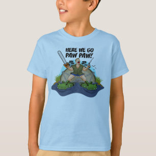 Shelby l'homme de marais - ici nous allons T-shirt