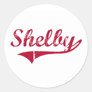 Shelby Mississippi Classic Design Classic Round Sticker