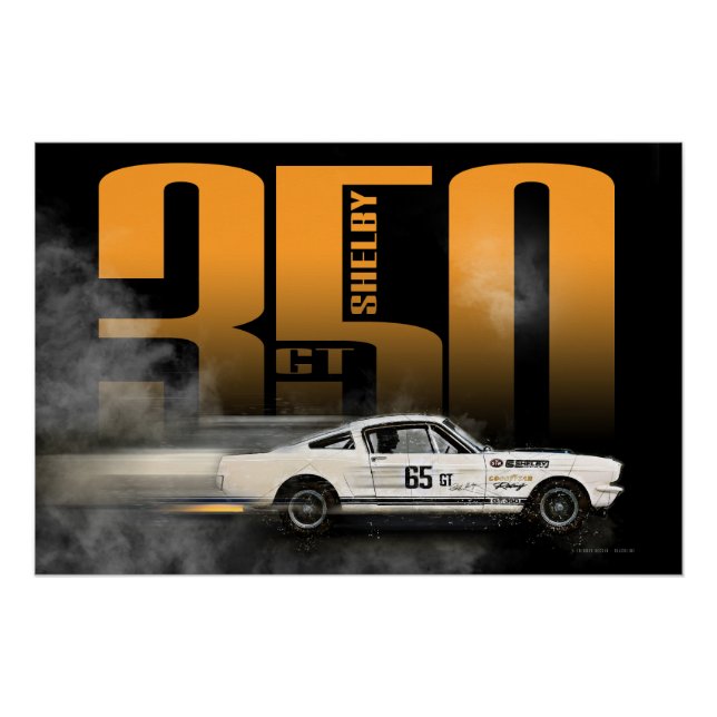 Shelby Mustang 350GT Poster (Front)